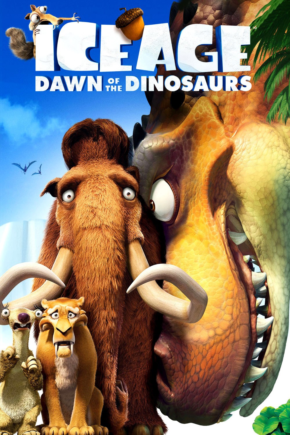 Image result for ice age dawn of the dinosaur poster