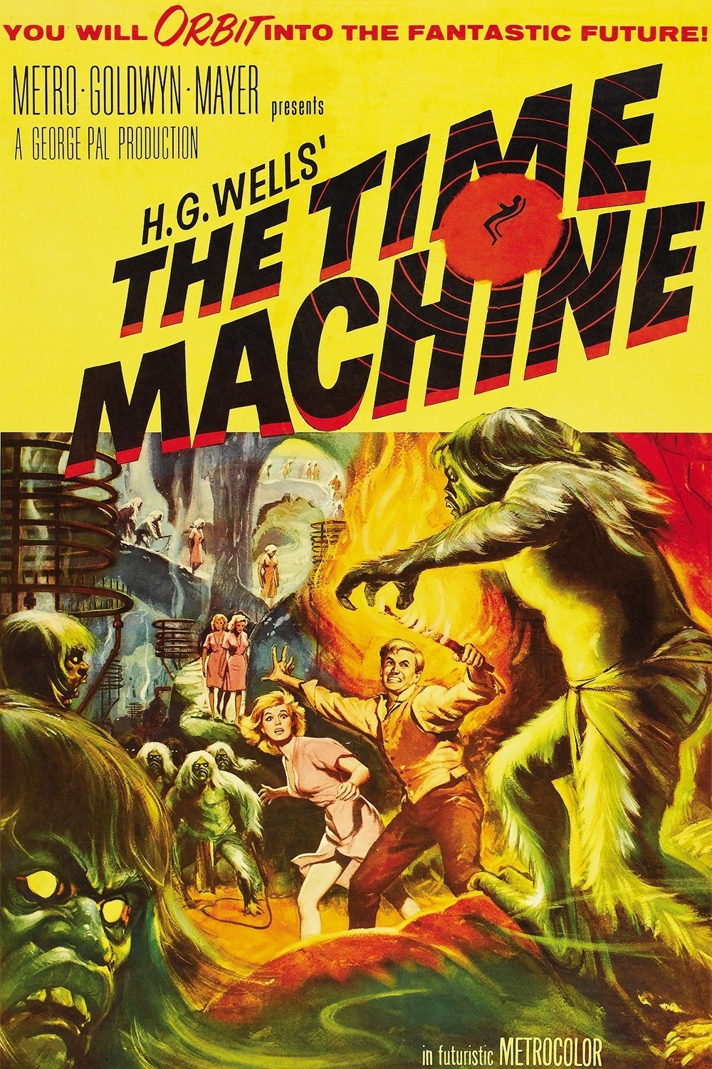 Resultado de imagen de the time machine 1960